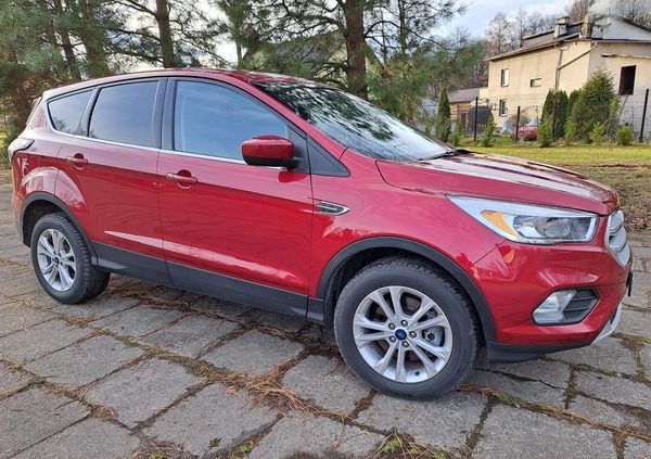 Ford Kuga cena 84000 przebieg: 71000, rok produkcji 2019 z Brzeszcze małe 301